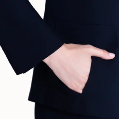 AKRIS Jacket In Cool Wool Polyester With Peak Lapel -Deals Vog Shift Store 20190620 063 e