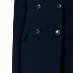 AKRIS Jacket In Cool Wool Polyester With Peak Lapel -Deals Vog Shift Store 20190620 064 e