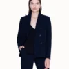 AKRIS Jacket In Cool Wool Polyester With Peak Lapel 2 AKRIS Jacket In Cool Wool Polyester With Peak Lapel -Deals Vog Shift Store 20190620 068 e r