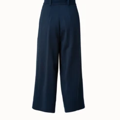 Wide Leg Belted Crêpe Sablê Pants -Deals Vog Shift Store 20200831 7102257830061817197 051620200831 Akris 00001 43