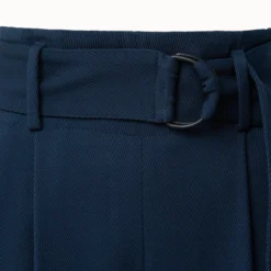 Wide Leg Belted Crêpe Sablê Pants -Deals Vog Shift Store 20200831 7102257830061817197 051820200831 Akris 00001 46 scaled