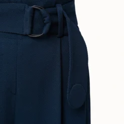 Wide Leg Belted Crêpe Sablê Pants -Deals Vog Shift Store 20200831 7102257830061817197 051920200831 Akris 00001 48