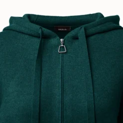 AKRIS Cropped Cashmere Piqué Hoodie Pullover -Deals Vog Shift Store 2101515300222803059 scaled