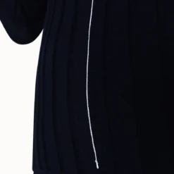 AKRIS Ribbed Knit V-Neck Pullover In Cashmere Silk -Deals Vog Shift Store 445714