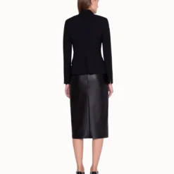 AKRIS Double-face Jacket With Satin Collar -Deals Vog Shift Store 481686