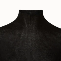 AKRIS Ribbed Cashmere Silk Mock Neck Pullover 9 AKRIS Ribbed Cashmere Silk Mock Neck Pullover -Deals Vog Shift Store 500838 scaled