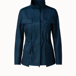 AKRIS Cashmere Silk Storm System® Safari Jacket