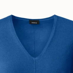 AKRIS Cashmere V-Neck Knit Sweater -Deals Vog Shift Store 537069 scaled