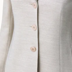 AKRIS Wool Cotton Piqué Jacket 11 AKRIS Wool Cotton Piqué Jacket -Deals Vog Shift Store 550406