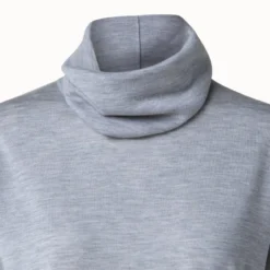 AKRIS Cashmere Silk Knit With Detachable Turtleneck -Deals Vog Shift Store 554245 scaled