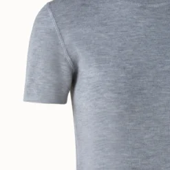 AKRIS Cashmere Silk Short Sleeve Pullover -Deals Vog Shift Store 554265