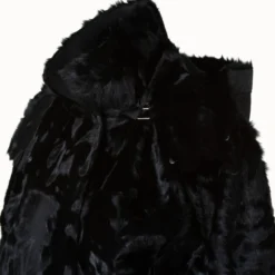 AKRIS Silk Lamb And Nappa Leather Blouson Jacket -Deals Vog Shift Store 554447