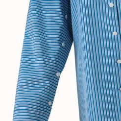 Striped Cotton Poplin Blouse -Deals Vog Shift Store 577222