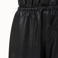 Frey Faux Leather Drawstring Pants 13 Frey Faux Leather Drawstring Pants -Deals Vog Shift Store 577263