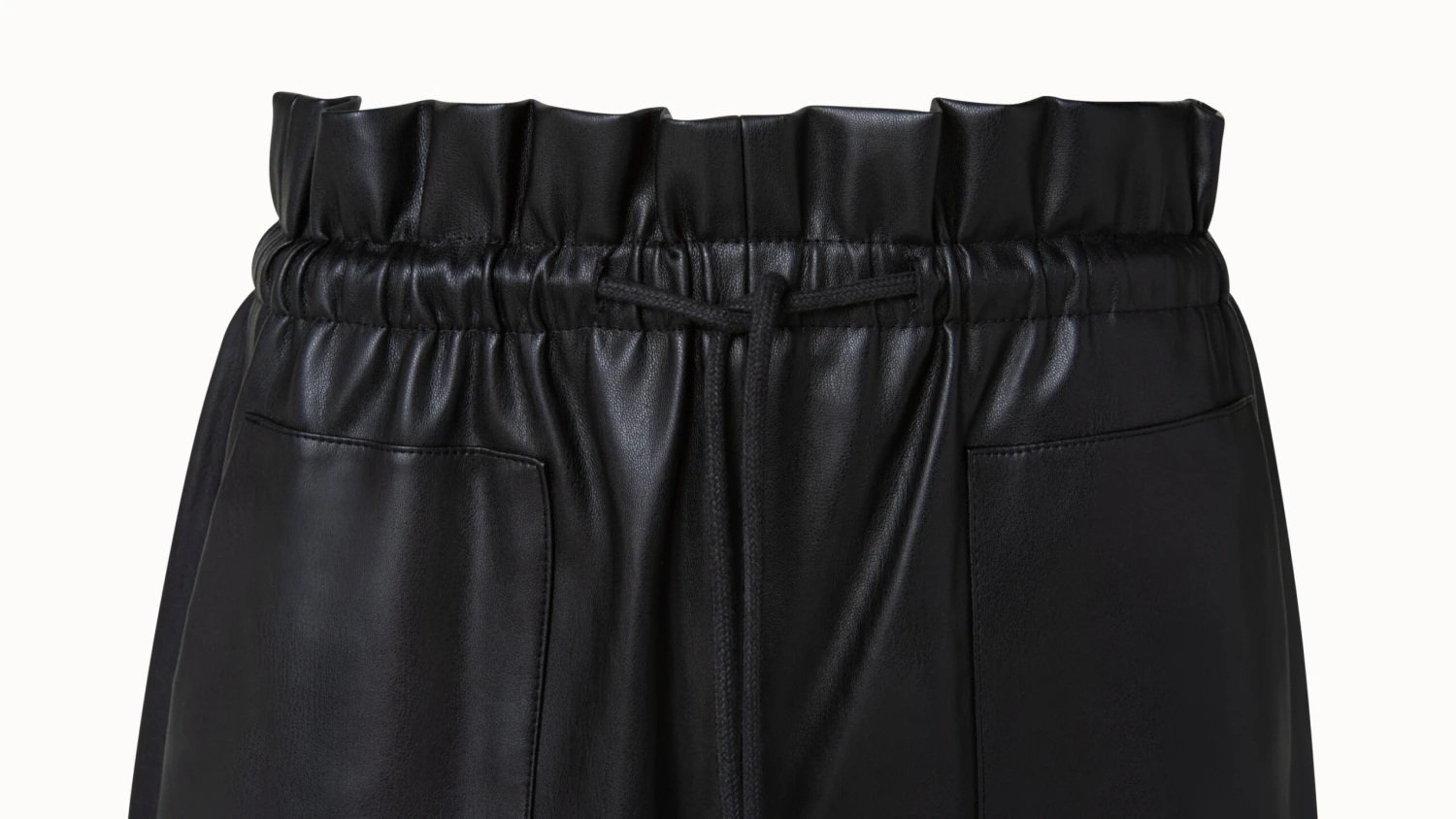 Frey Faux Leather Drawstring Pants 6 Frey Faux Leather Drawstring Pants - Image 4