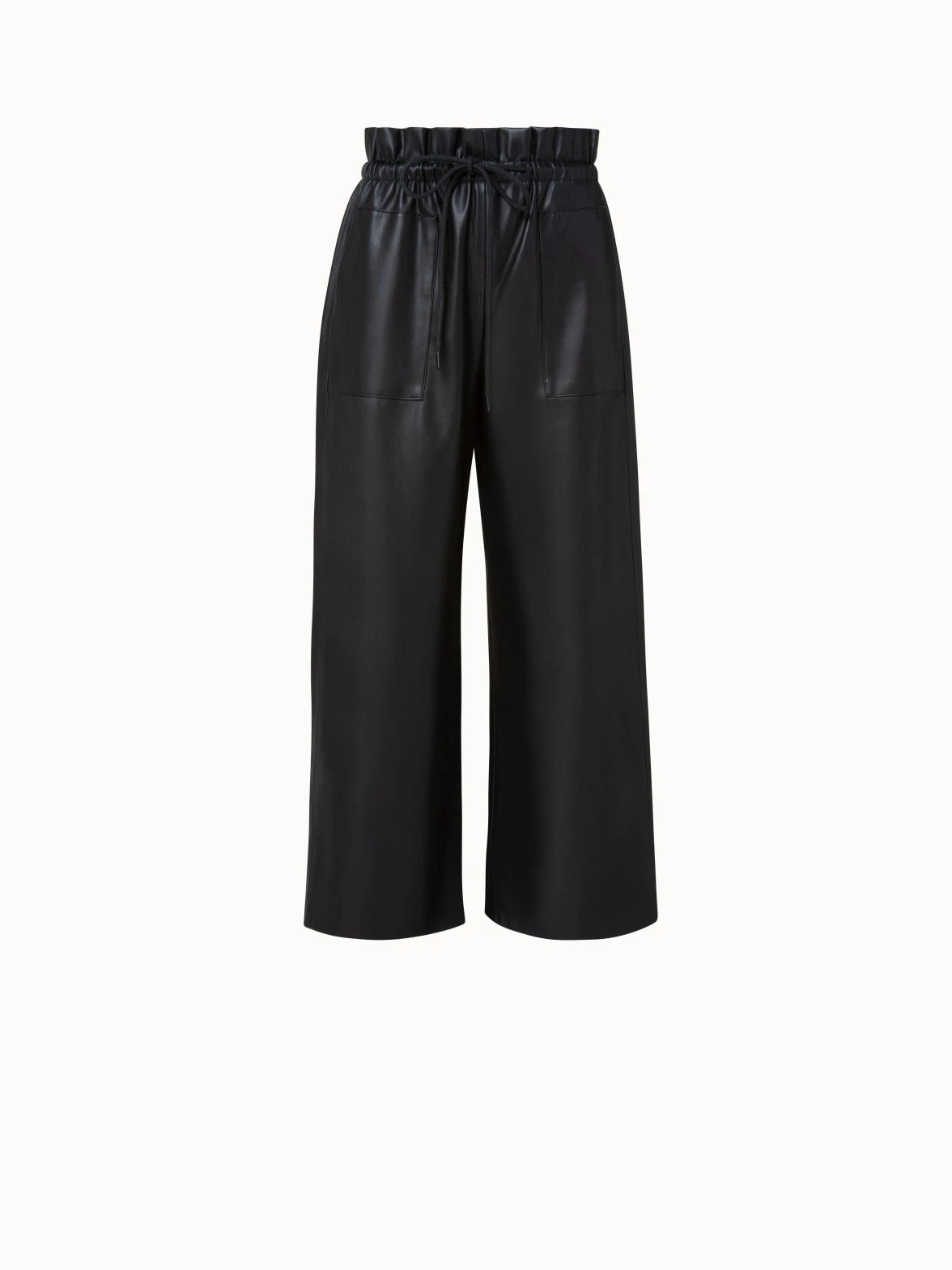 Frey Faux Leather Drawstring Pants 3 Frey Faux Leather Drawstring Pants