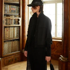 AKRIS Cashmere Double Face Jean Style Jacket -Deals Vog Shift Store 584316