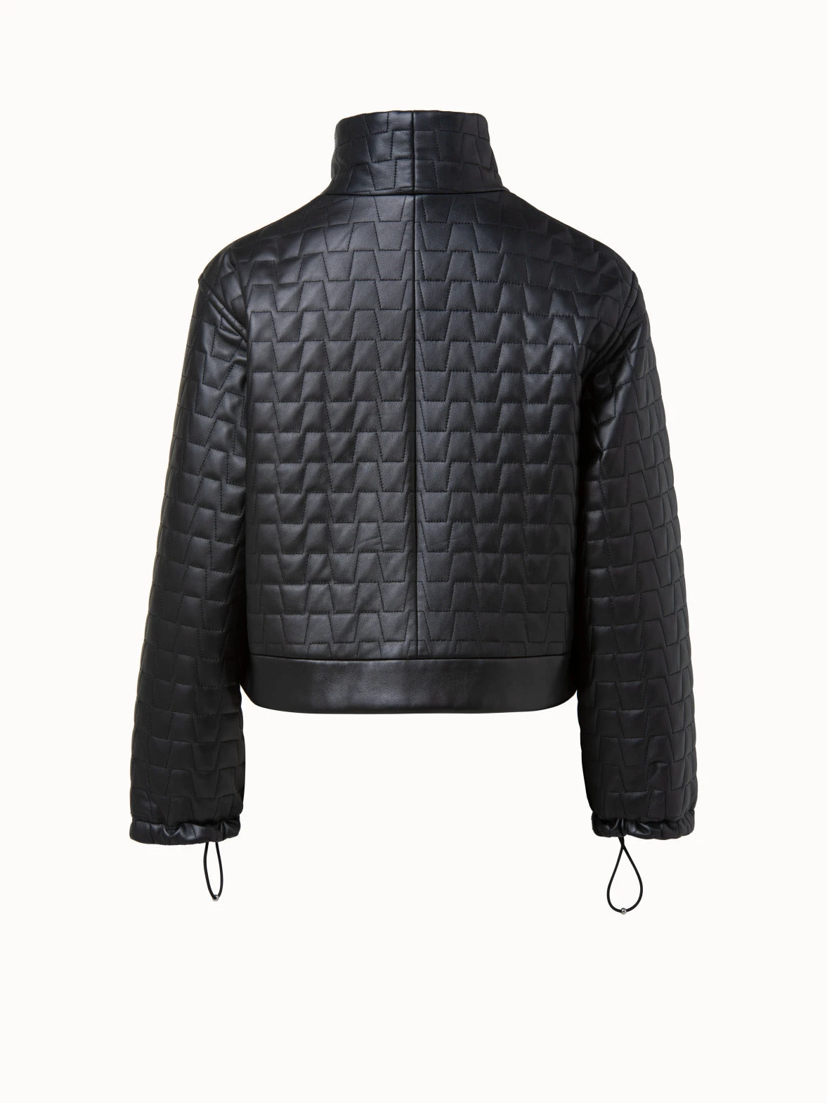 AKRIS Short Lamb Nappa Leather Quilted Jacket 5 AKRIS Short Lamb Nappa Leather Quilted Jacket - Image 3