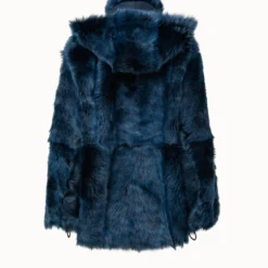 AKRIS Toscana Lamb Fur Parka -Deals Vog Shift Store 602172
