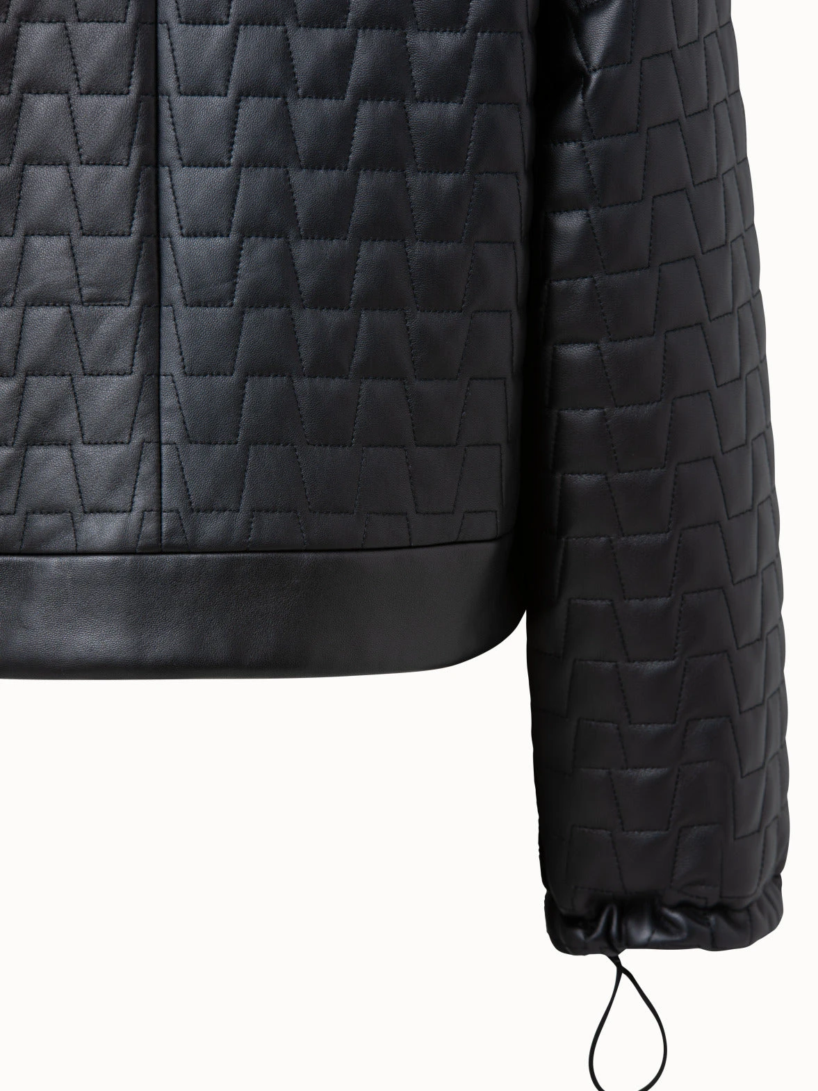 AKRIS Short Lamb Nappa Leather Quilted Jacket 9 AKRIS Short Lamb Nappa Leather Quilted Jacket - Image 7
