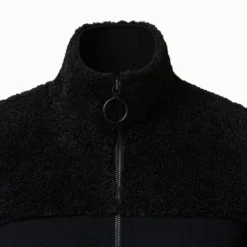 Cardigan Milano Knit With Curly Faux Fur Joke -Deals Vog Shift Store 603372 scaled