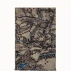 AKRIS Cashmere Silk Vintage Sg Map Print Scarf -Deals Vog Shift Store 610490