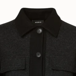 AKRIS Cashmere Double Face Jean Style Jacket -Deals Vog Shift Store 613126 scaled