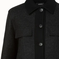 AKRIS Cashmere Double Face Jean Style Jacket -Deals Vog Shift Store 613127