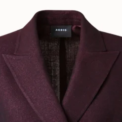AKRIS Double Breasted Jacket In Wool Lurex -Deals Vog Shift Store 647916 scaled