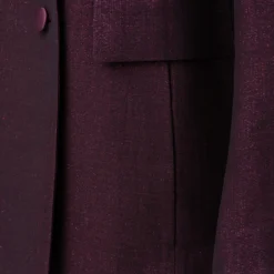 AKRIS Double Breasted Jacket In Wool Lurex -Deals Vog Shift Store 647917