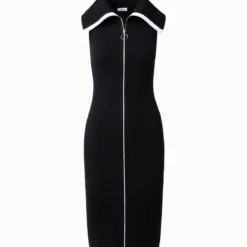 Dynamic Wool Blend Knit Dress