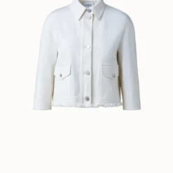 Boxy Denim Jacket -Deals Vog Shift Store 650240