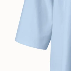 Cotton Poplin Kimono Blouse 11 Cotton Poplin Kimono Blouse -Deals Vog Shift Store 658886