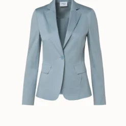 Cotton Stretch Satin Jacket