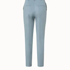 Tapered Cotton Stretch Satin Pants -Deals Vog Shift Store 667423