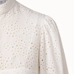 Knee Length Dress In Cotton Tropical Leaves Eyelet Embroidery 11 Knee Length Dress In Cotton Tropical Leaves Eyelet Embroidery -Deals Vog Shift Store 667769 a871e44f 0e46 4a1c 9fe8 24566d394d05