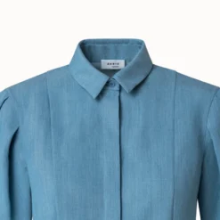 Short Sleeve Washed Viscose Denim Blouse -Deals Vog Shift Store 668000 30646e8e 9375 4423 9555 be1d3dcf5c2d scaled