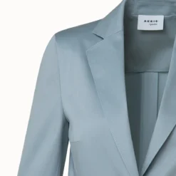 Cotton Stretch Satin Jacket -Deals Vog Shift Store 668763