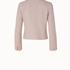 AKRIS Wool Double Face Stretch Jacket With Hook Closure -Deals Vog Shift Store 669276