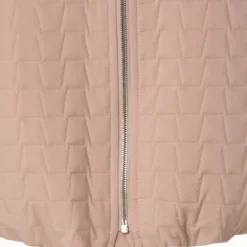 AKRIS Elizah Silk Taffeta Trapezoid Quilted Jacket -Deals Vog Shift Store 670326