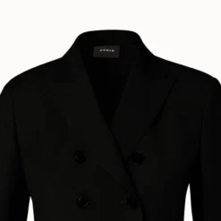 AKRIS Double-Breasted Cotton Silk Double-Face Jacket -Deals Vog Shift Store 674813 scaled