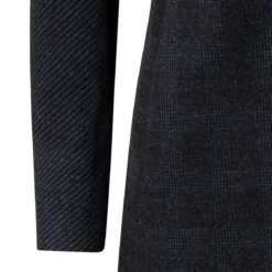 Patchwork Long Fitted Blazer Jacket -Deals Vog Shift Store 677374