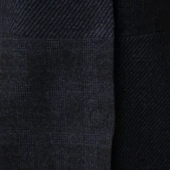 Patchwork Long Fitted Blazer Jacket -Deals Vog Shift Store 677375