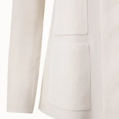 AKRIS Structured Cotton Silk Double-Face Jacket -Deals Vog Shift Store 684273