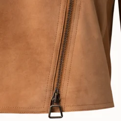 AKRIS Suede Motorbike Jacket -Deals Vog Shift Store 684314