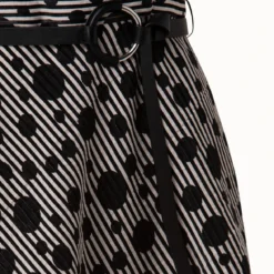 Jacquard Dot Techno Organdy Midi Dress 10 Jacquard Dot Techno Organdy Midi Dress -Deals Vog Shift Store 685567