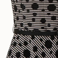 Jacquard Dot Techno Organdy Midi Dress 11 Jacquard Dot Techno Organdy Midi Dress -Deals Vog Shift Store 685568