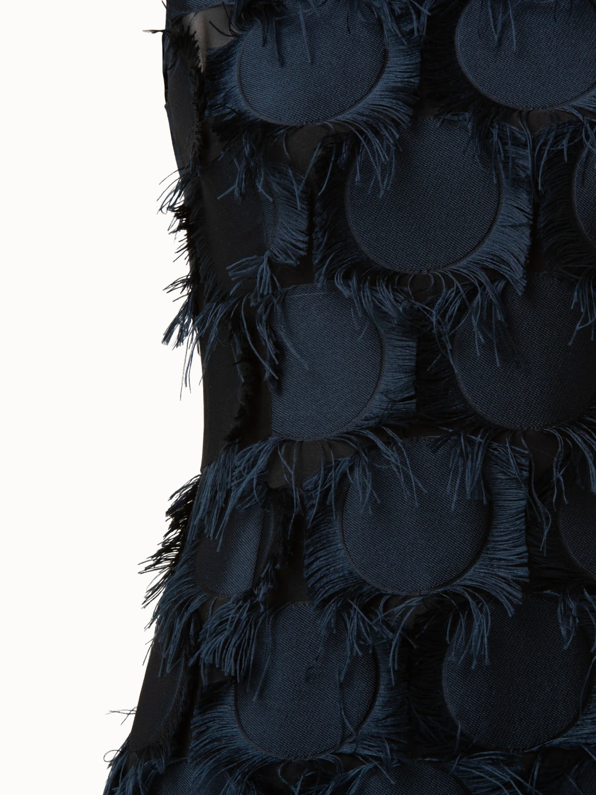 Fringed Dot Fil Coupé Midi Dress 6 Fringed Dot Fil Coupé Midi Dress - Image 4