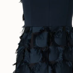 Fringed Dot Fil Coupé Midi Dress 11 Fringed Dot Fil Coupé Midi Dress -Deals Vog Shift Store 685624