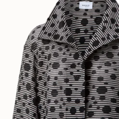 Jacquard Dot Techno Organdy Jacket 13 Jacquard Dot Techno Organdy Jacket -Deals Vog Shift Store 685798